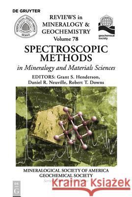 Spectroscopic Methods in Mineralogy and Material Sciences  9780939950935 De Gruyter - książka