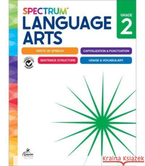 Spectrum Language Arts Workbook Grade 2 Spectrum 9781483871363 Carson Dellosa - książka