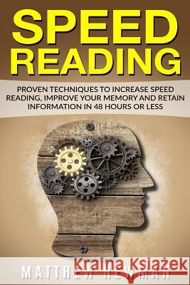 Speed Reading Matthew Newman 9781974367528 Createspace Independent Publishing Platform - książka