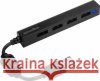 SPEEDLINK SNAPPY SLIM USB Hub, 4-Port, USB 2.0, Passive, black  4027301910292 Zeitfracht Elektronik