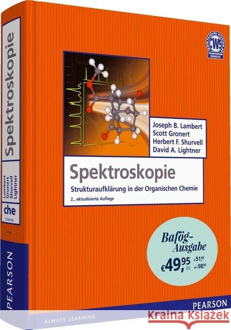 Spektroskopie - Bafög-Ausgabe : Strukturaufklärung in der Organischen Chemie. Mit Online-Zugang  9783868943290 Pearson Studium - książka