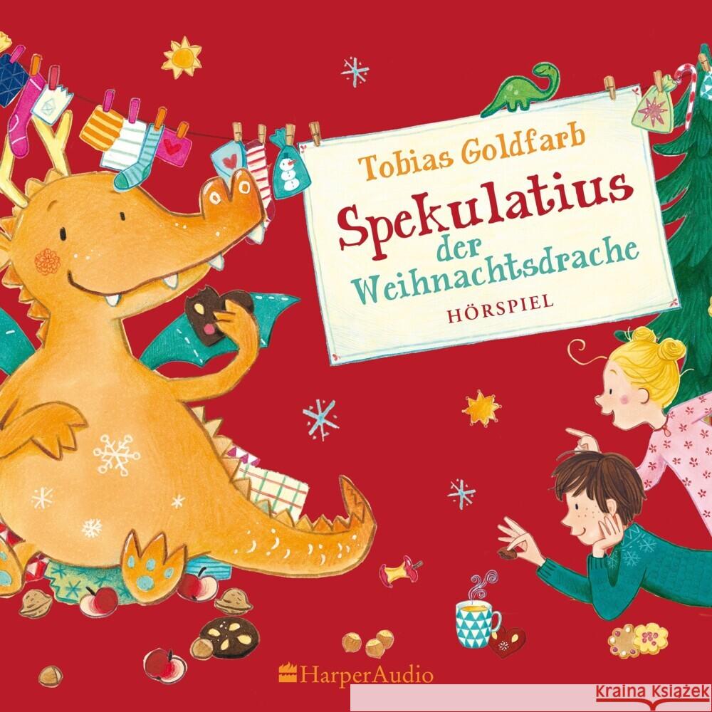 Spekulatius der Weihnachtsdrache, 1 Audio-CD Goldfarb, Tobias 9783365006733 HarperCollins Hamburg - książka