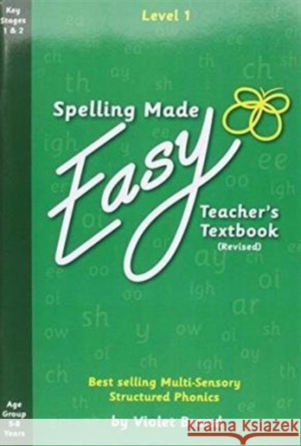 Spelling Made Easy Revised A4 Text Book Level 1 Violet Brand 9781904421214 BrandBooks - książka