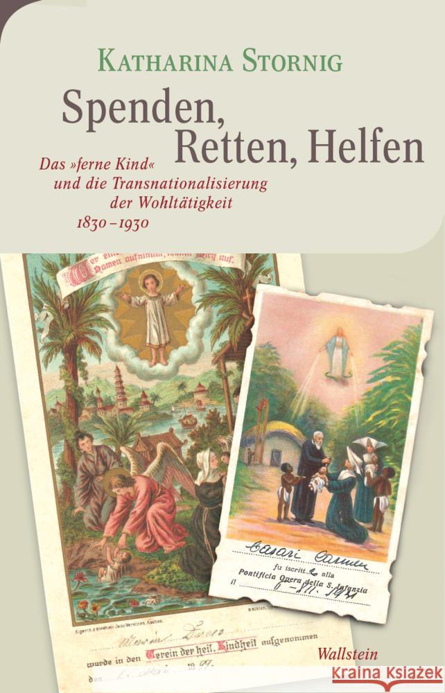Spenden, Retten, Helfen Stornig, Katharina 9783835356092 Wallstein - książka