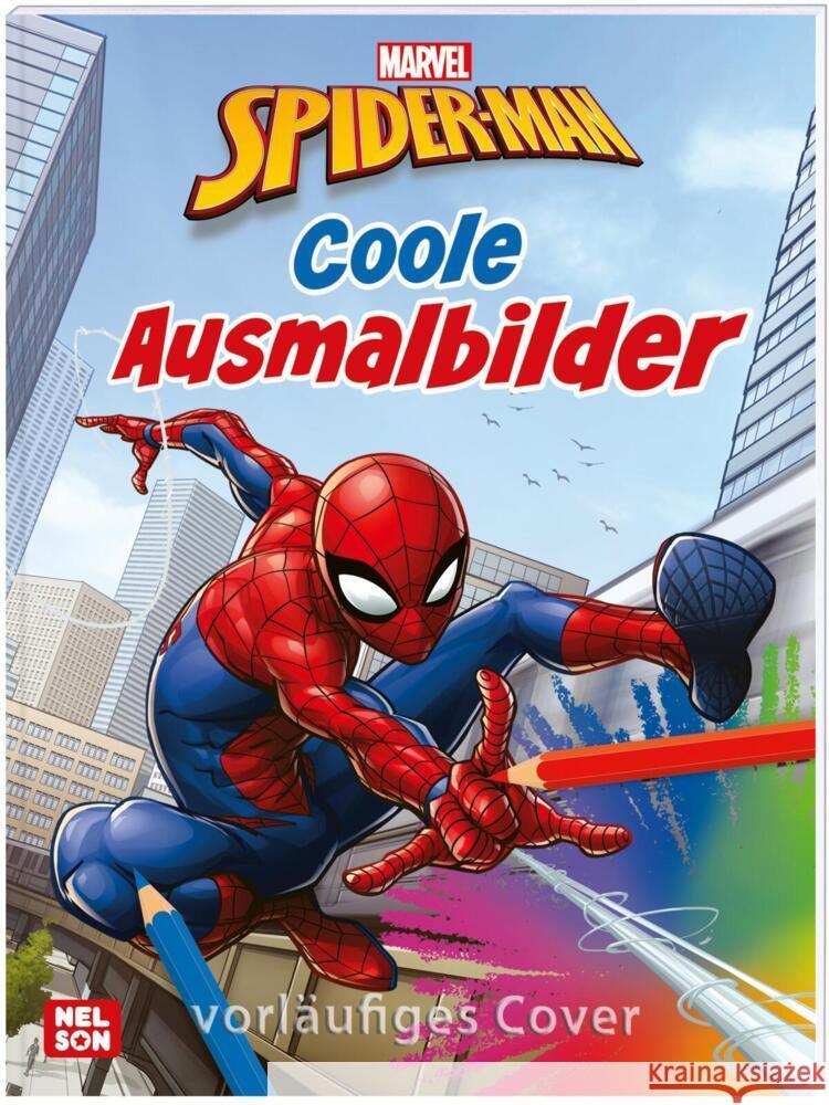 Spider-Man: Coole Ausmalbilder  9783845122366 Nelson - książka