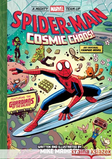 Spider-Man: Cosmic Chaos! (A Mighty Marvel Team-Up): An Original Graphic Novel Mike Maihack 9781419770517 Amulet Books - książka