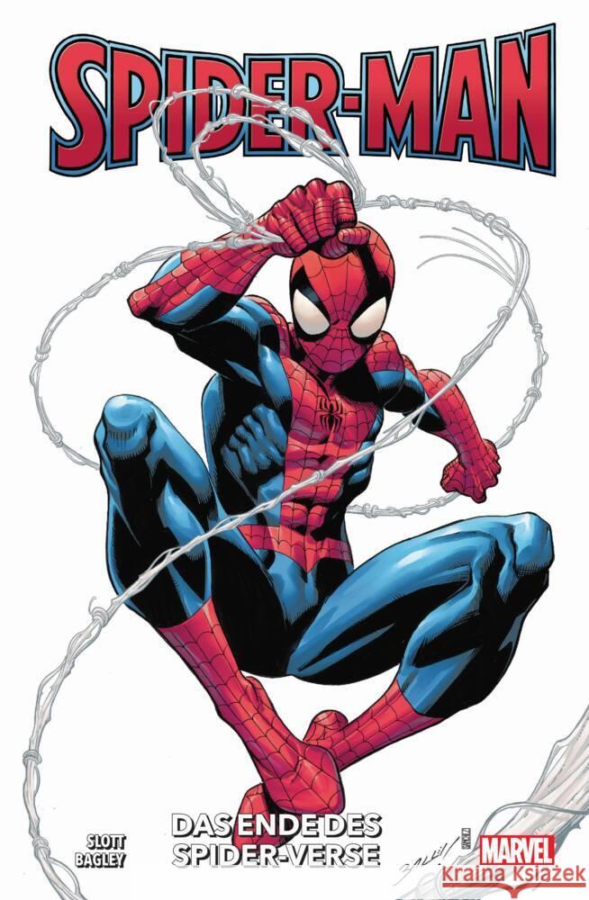 Spider-Man: Das Ende des Spider-Verse Slott, Dan, Bagley, Mark 9783741633584 Panini Manga und Comic - książka