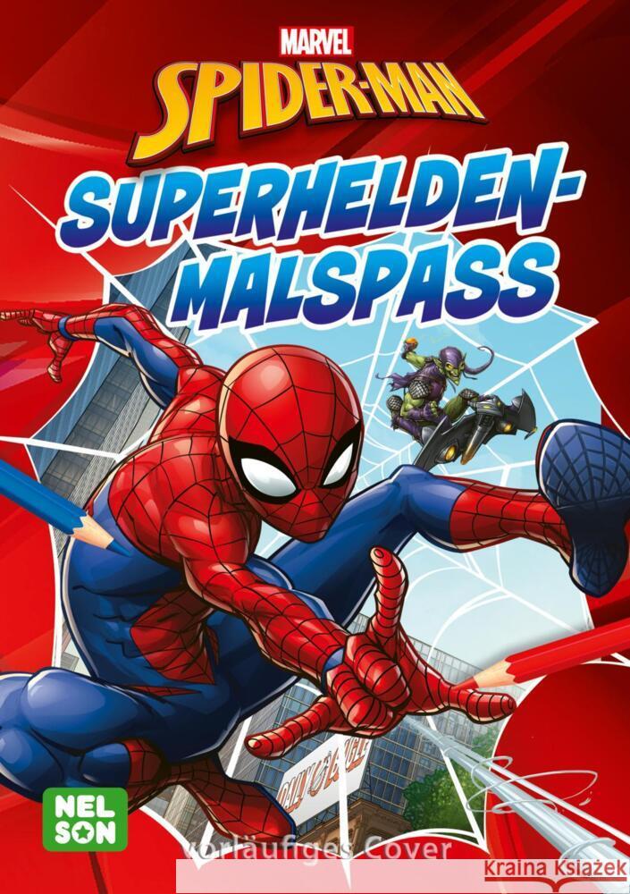 Spider-Man: Superhelden Malspaß  9783845125367 Nelson - książka