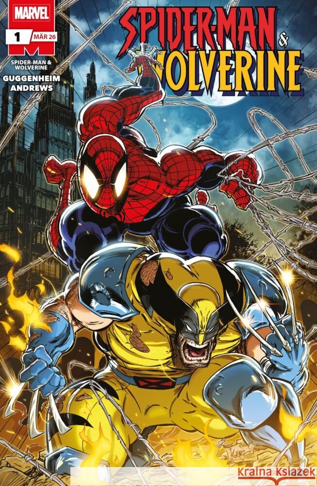 Spider-Man & Wolverine Guggenheim, Marc, Andrews, Kaare 9783741646614 Panini Manga und Comic - książka