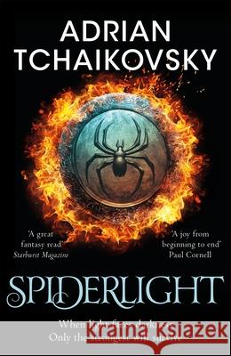 Spiderlight Adrian Tchaikovsky 9781035071586 Pan Macmillan - książka