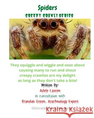 Spiders: Creepy Crawly Series Brandon Fewwn, Coko Eoaw, Adele Lauren 9798334692527 Independently Published - książka