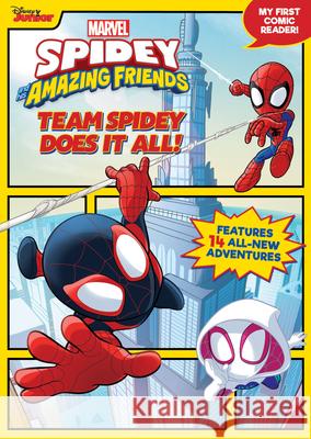 Spidey and His Amazing Friends Team Spidey Does It All!: My First Comic Reader! Behling, Steve 9781368076074 Marvel Press - książka