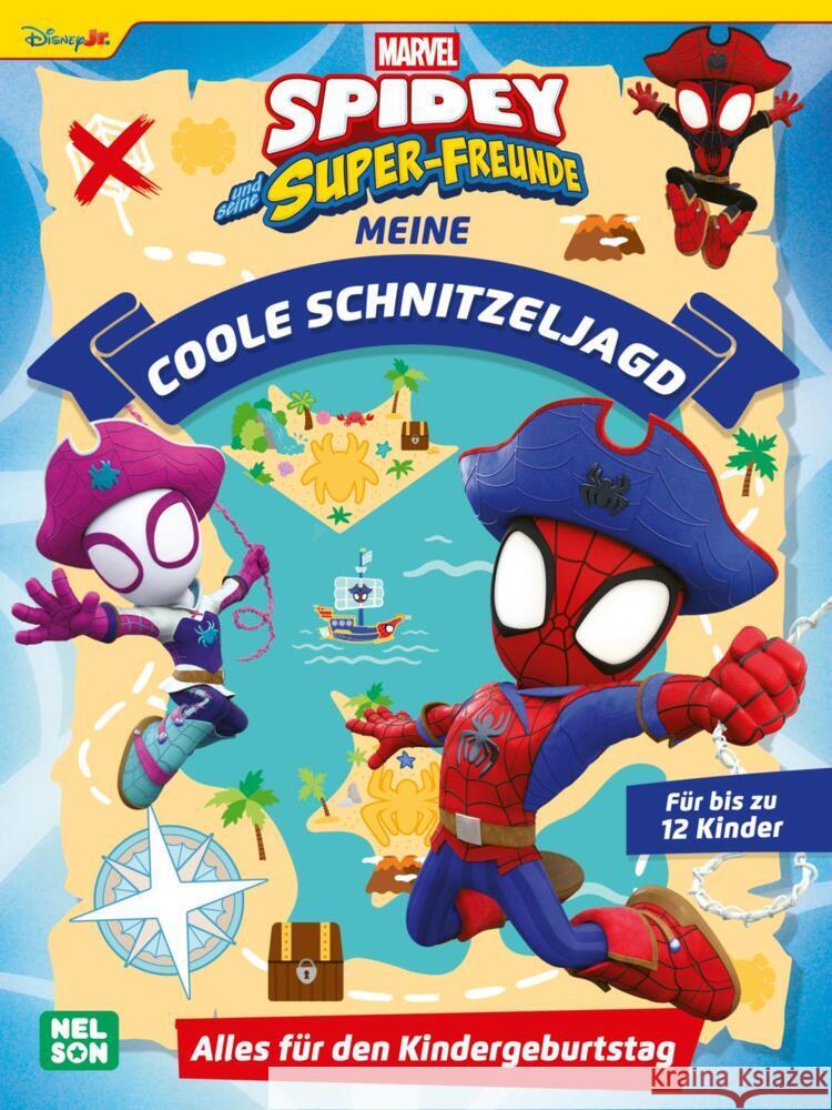Spidey und seine Super-Freunde: Meine coole Schnitzeljagd  9783845130750 Nelson - książka