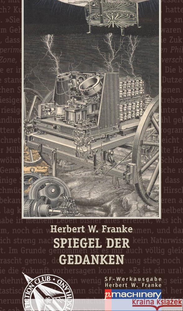 SPIEGEL DER GEDANKEN Franke, Herbert W. 9783957654021 p.machinery - książka
