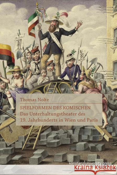 Spielformen des Komischen Nolte, Thomas 9783835391567 Wallstein - książka