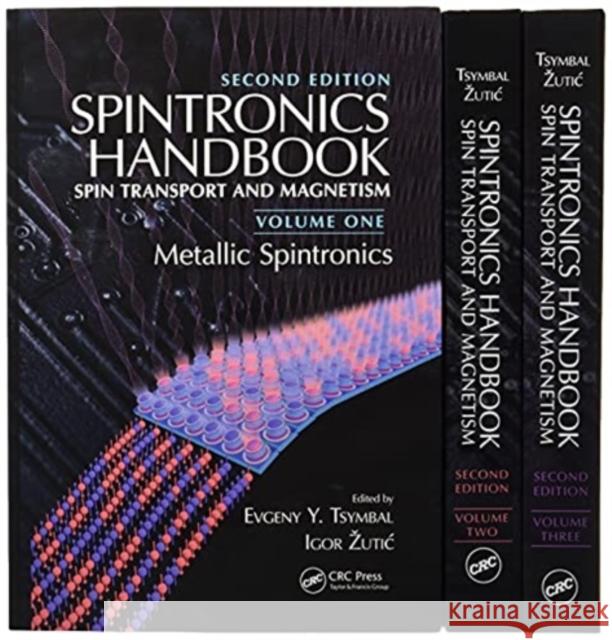 Spintronics Handbook, Second Edition: Spin Transport and Magnetism: Three Volume Set Evgeny Y. Tsymbal Igor Zutic 9780367777876 CRC Press - książka