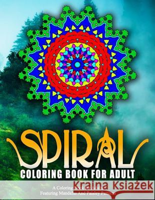 SPIRAL COLORING BOOKS FOR ADULTS - Vol.20: women coloring books for adults Charm, Jangle 9781519566881 Createspace Independent Publishing Platform - książka