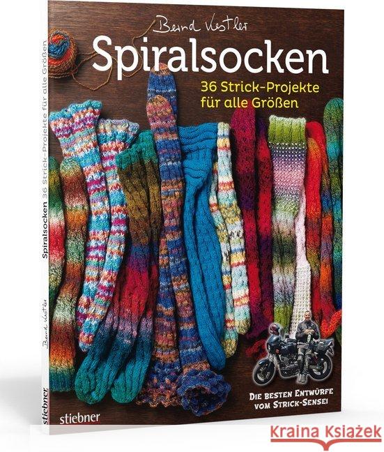 Spiralsocken : 36 Strick-Projekte für alle Größen Kestler, Bernd 9783830720577 Stiebner - książka