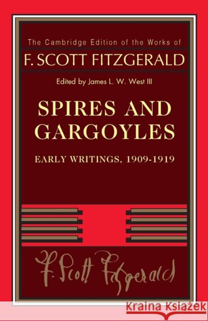 Spires and Gargoyles F. Scott Fitzgerald 9781009279741 Cambridge University Press - książka