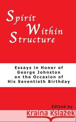 Spirit Within Structure Edward J Furcha, Jean or Dikran Hadidian 9781498228084 Pickwick Publications - książka