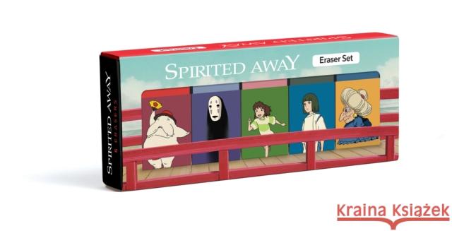 Spirited Away Eraser Set Studio Ghibli 9781797202662 Chronicle Books - książka