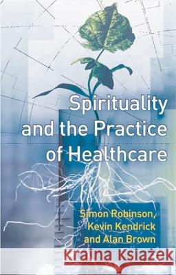Spirituality and the Practice of Health Care S Robinson 9780333777978  - książka