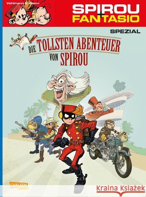 Spirou & Fantasio - Die tollsten Abenteuer von Spirou : Short Stories Vehlmann, Fabien 9783551776242 Carlsen - książka