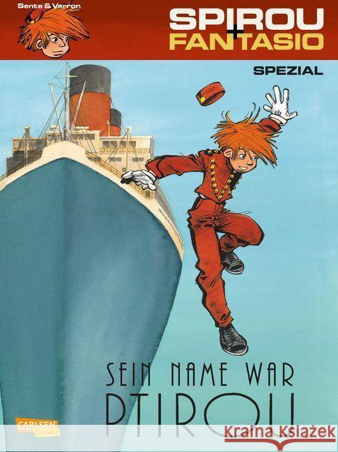 Spirou & Fantasio - Sein Name war Ptirou Sente, Yves; Verron, Laurent 9783551776266 Carlsen - książka