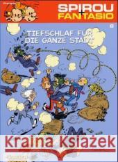 Spirou + Fantasio - Tiefschlaf für die ganze Stadt : Quick Super Franquin, André   9783551772084 Carlsen - książka