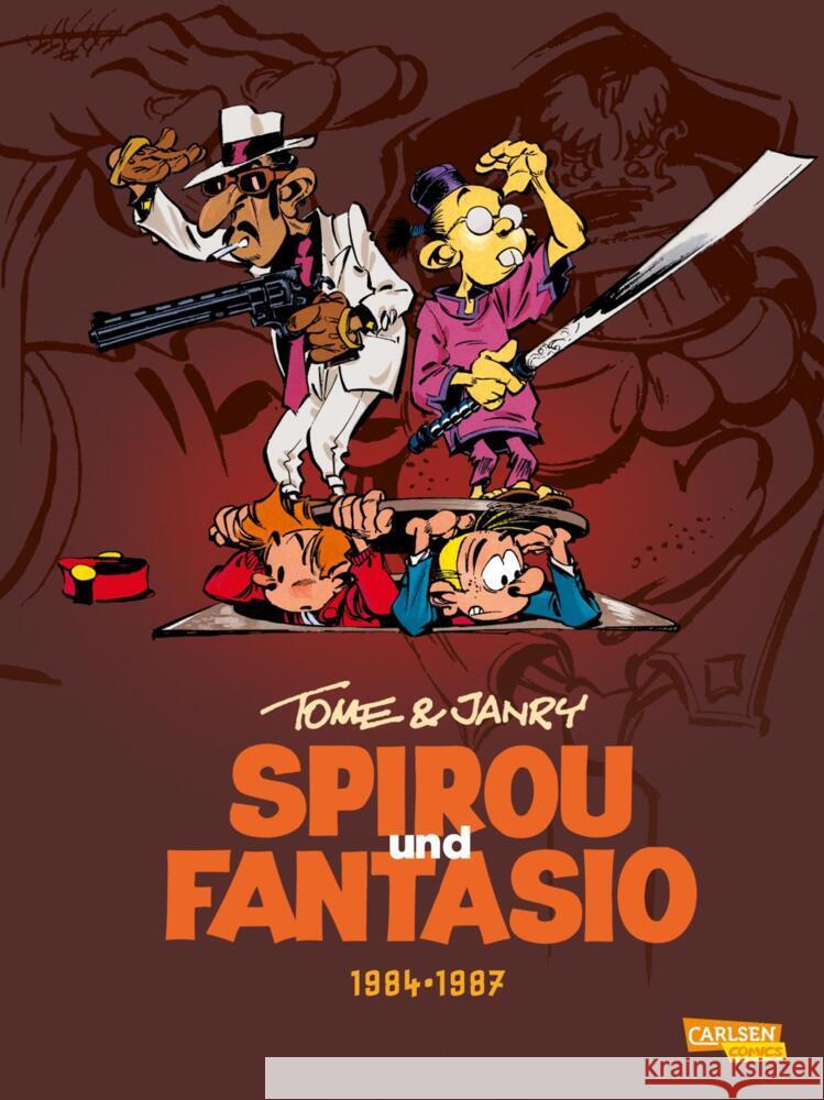 Spirou & Fantasio Gesamtausgabe - 1984-1987 Tome 9783551716347 Carlsen Comics - książka