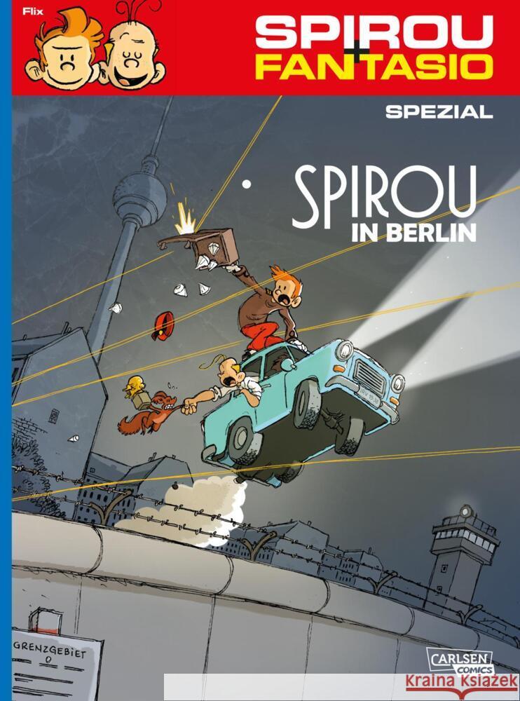 Spirou + Fantasio Spezial - Spirou in Berlin Flix 9783551721198 Carlsen Comics - książka