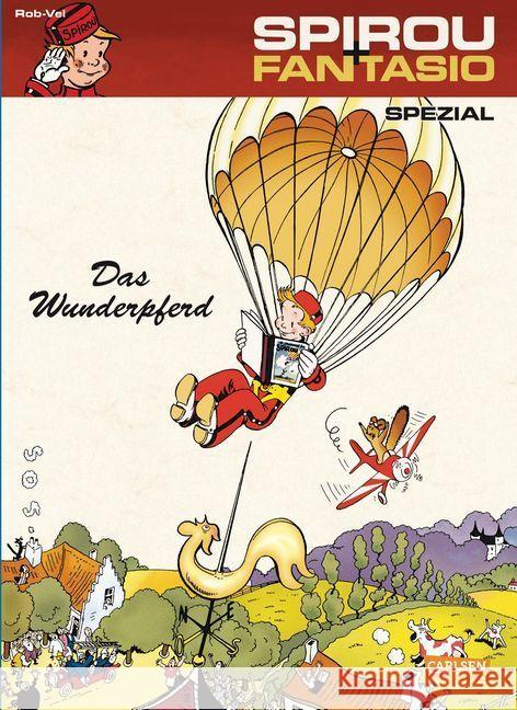 Spirou und Fantasio - Das Wunderpferd Rob-Vel; Jijé 9783551775863 Carlsen - książka
