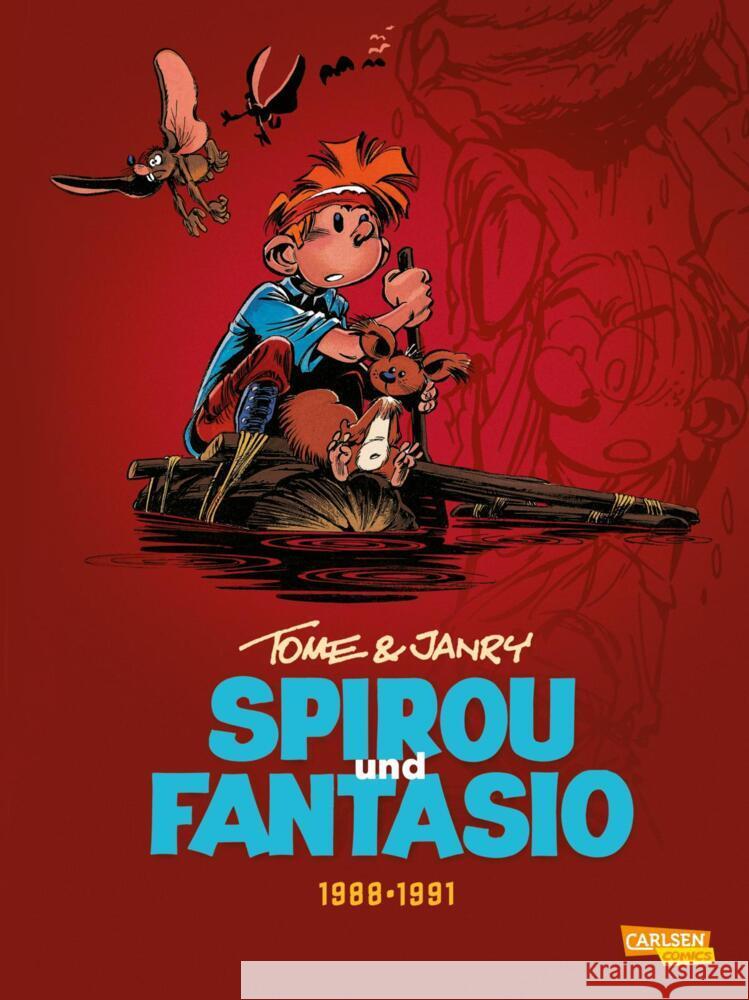 Spirou und Fantasio Gesamtausgabe 15: 1988-1991 Tome 9783551716354 Carlsen Comics - książka