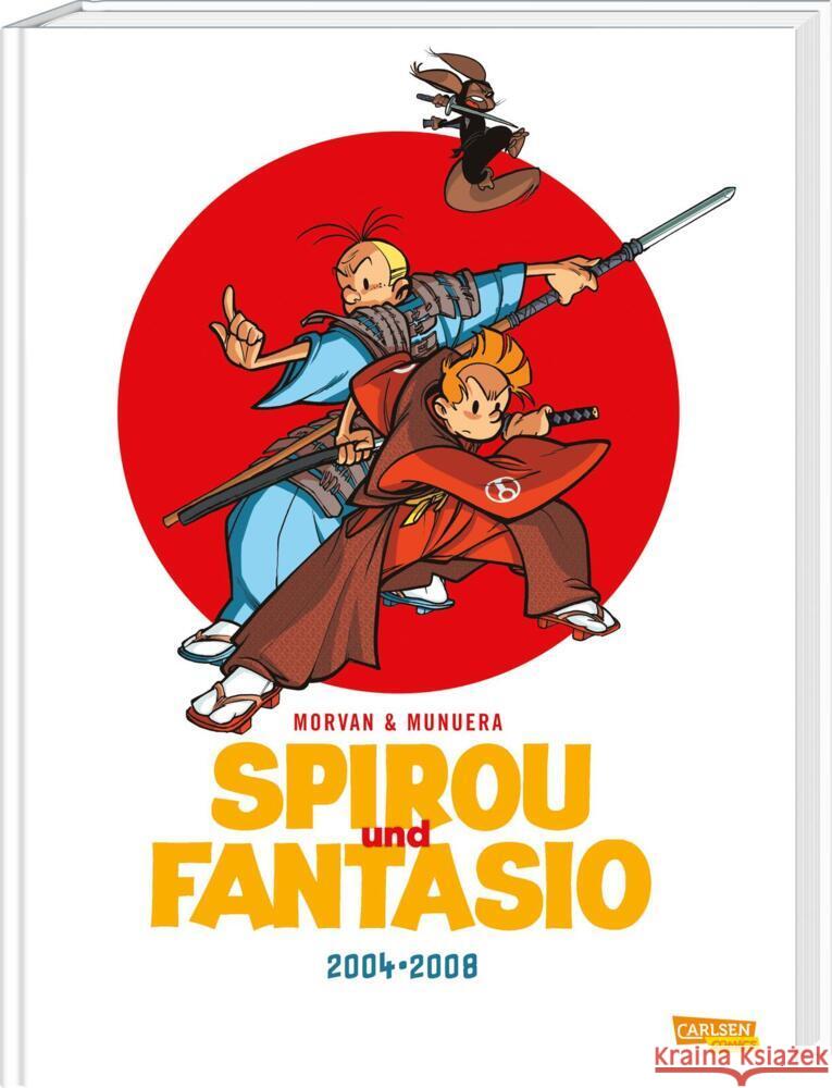 Spirou und Fantasio Gesamtausgabe 17: 2004-2008 Morvan, Jean David 9783551716378 Carlsen Comics - książka