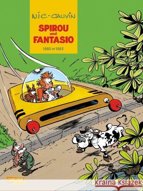 Spirou und Fantasio Gesamtausgabe - 1980-1983 Cauvin, Raoul 9783551716323 Carlsen - książka