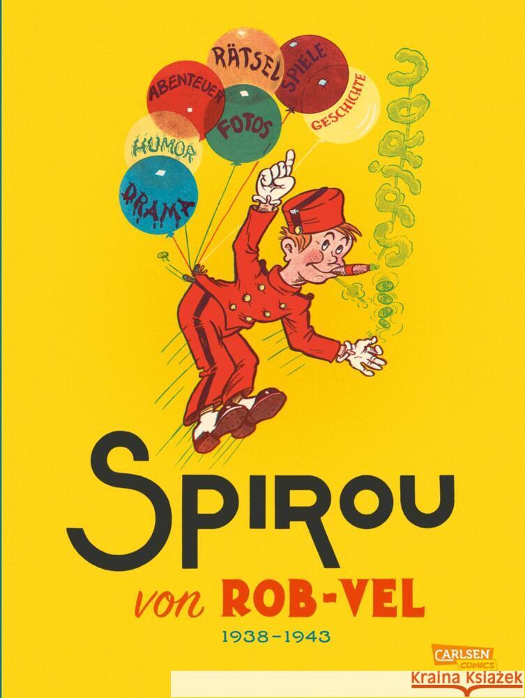 Spirou und Fantasio Gesamtausgabe - Classic 1: 1938-1943 Rob-Vel 9783551024114 Carlsen Comics - książka