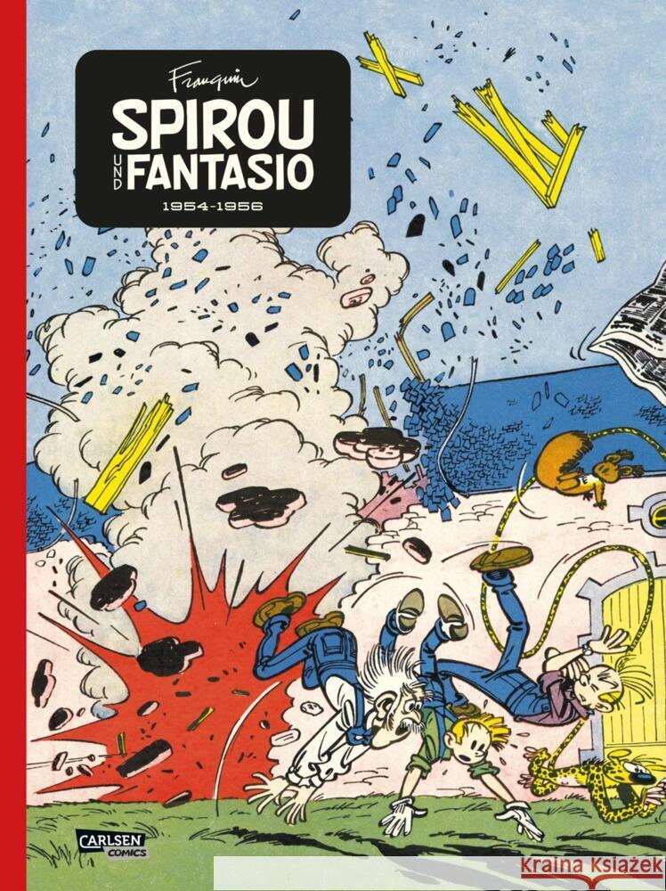 Spirou und Fantasio Gesamtausgabe Neuedition 4 Franquin, André 9783551801005 Carlsen Comics - książka