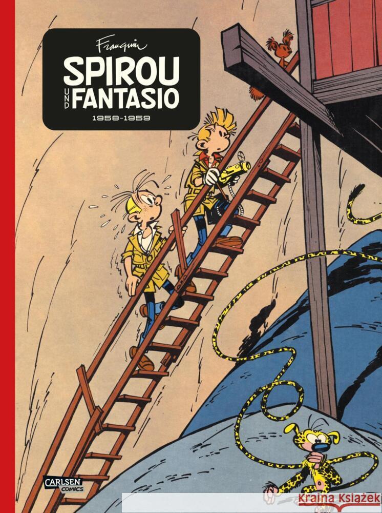 Spirou und Fantasio Gesamtausgabe Neuedition 6 Franquin, André 9783551801029 Carlsen Comics - książka