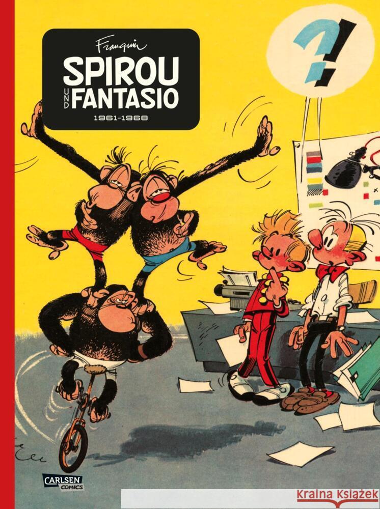 Spirou und Fantasio Gesamtausgabe Neuedition 8 Franquin, André 9783551801043 Carlsen Comics - książka