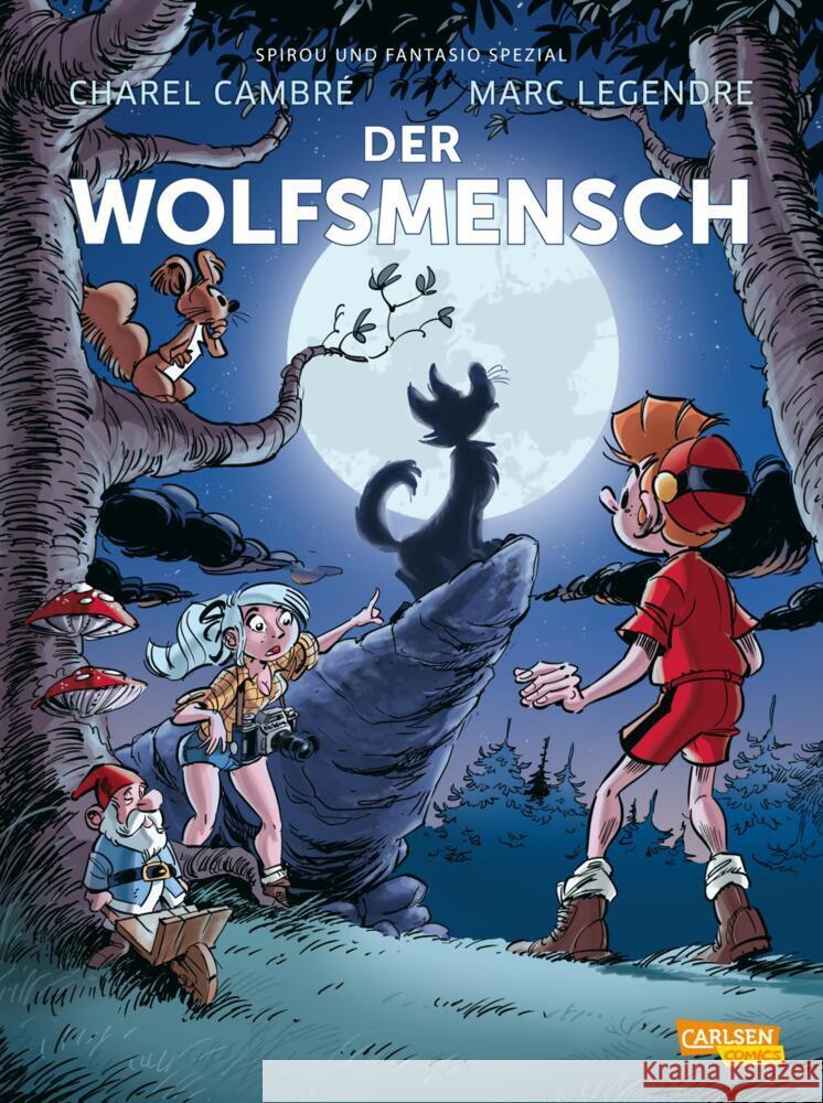 Spirou und Fantasio Spezial 39: Der Wolfsmensch Legendre, Marc 9783551798213 Carlsen Comics - książka