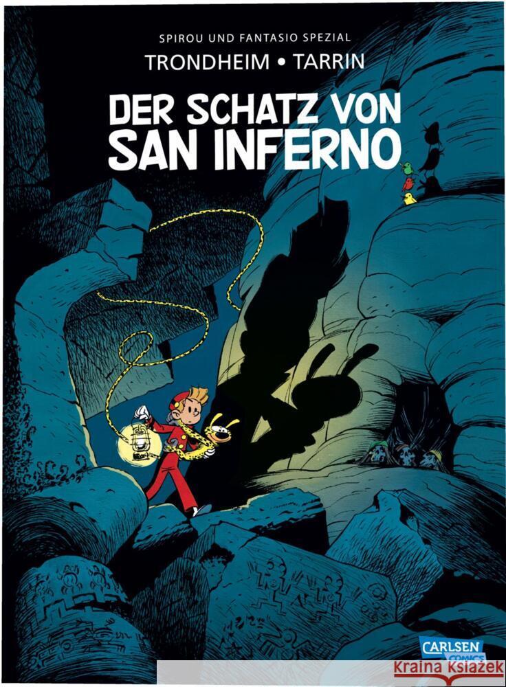 Spirou und Fantasio Spezial 44: Der Schatz von San Inferno Trondheim, Lewis 9783551805751 Carlsen Comics - książka