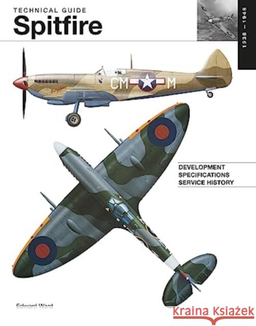 Spitfire Edward Ward 9781838863241 Amber Books Ltd - książka