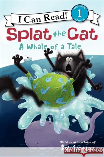 Splat the Cat: A Whale of a Tale Rob Scotton Rob Scotton 9780062090225 HarperCollins - książka