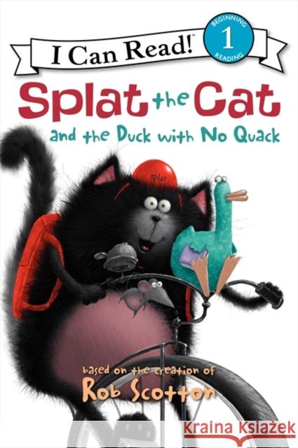 Splat the Cat and the Duck with No Quack Rob Scotton Rob Scotton 9780061978579 HarperCollins - książka