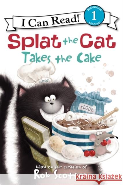 Splat the Cat Takes the Cake Rob Scotton Rob Scotton 9780061978593 HarperCollins - książka