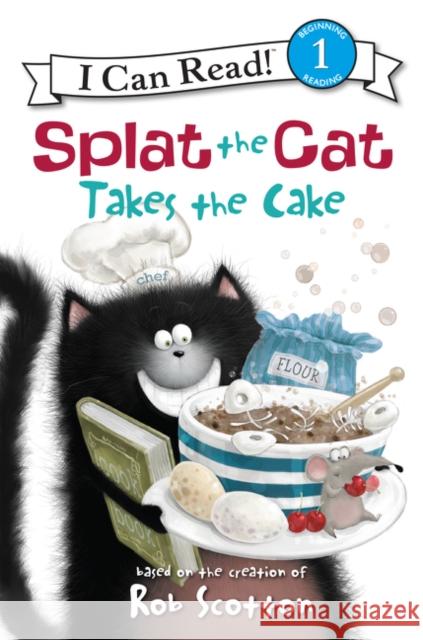 Splat the Cat Takes the Cake Rob Scotton Rob Scotton 9780061978609 HarperCollins - książka