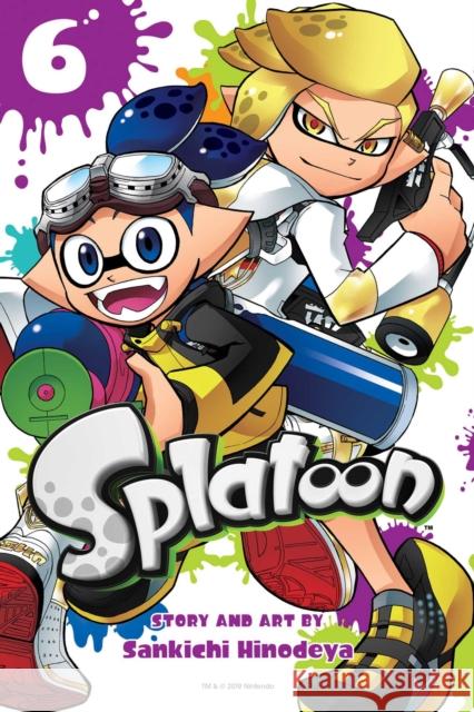 Splatoon, Vol. 6 Sankichi Hinodeya 9781974705511 Viz Media, Subs. of Shogakukan Inc - książka