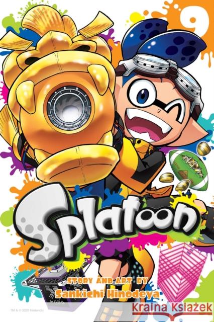 Splatoon, Vol. 9 Sankichi Hinodeya 9781974713349 Viz Media, Subs. of Shogakukan Inc - książka