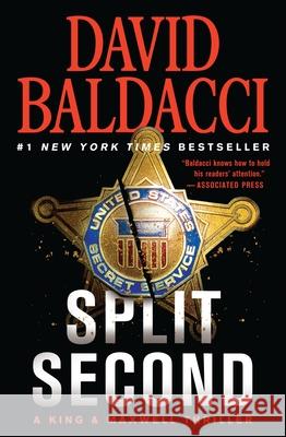 Split Second David Baldacci 9780446533126 Warner Books - książka