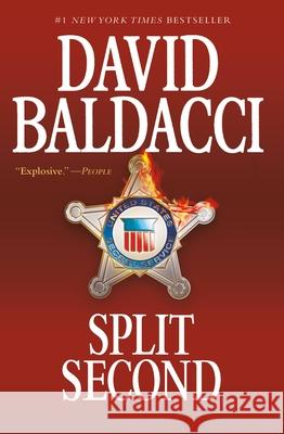 Split Second David Baldacci 9781455550784 Grand Central Publishing - książka